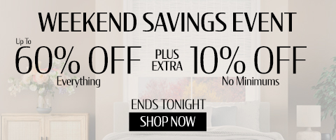 Save up to 60% + extra 10% on everything