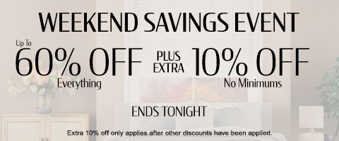Save up to 60% + extra 10% off everything