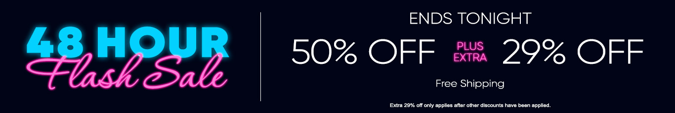 50% off everything + 29% off 
