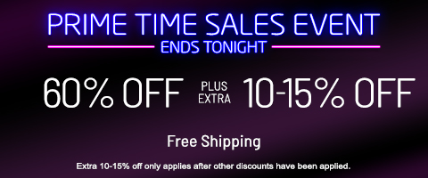 60% + extra 10 - 15% off everything