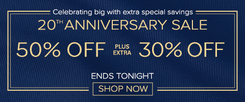 50% off everything + 30% off