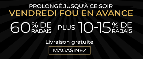 60% + 10 - 15% supplémentaire sur tout