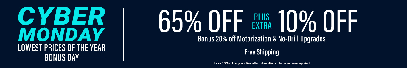 65% off everything + 10% off 