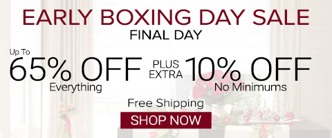 Up to 65% off everything + extra 10% off