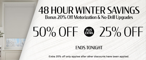 50% off everything + 25% off