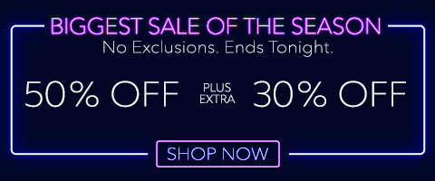 50% off everything + 30% off