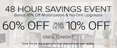 60% + extra 10% off everything