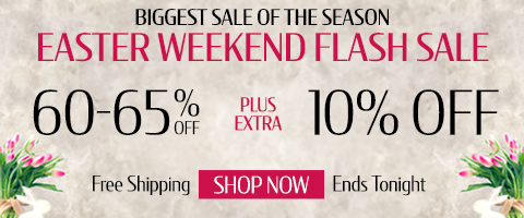 60-65% off everything + extra 10% off