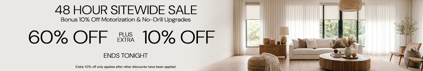 60% + extra 10% off everything