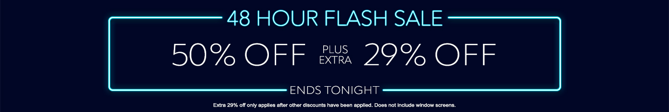50% off everything + 29% off