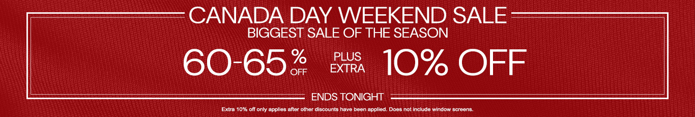 60-65% off everything + extra 10% off