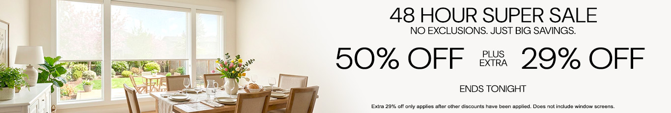 50% off everything + 29% off