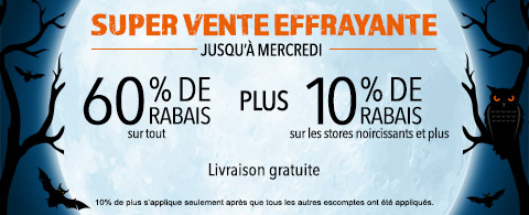 Vente courante chez Stores Selects Canada