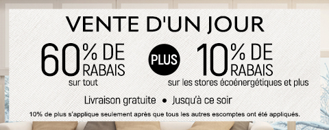 Vente courante chez Stores Selects Canada