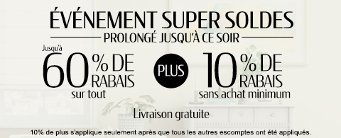 promotion actuelle du site