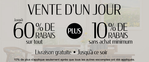 Current sale at Select Blinds Canada