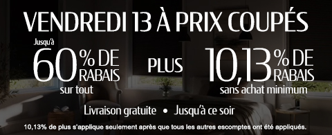 Current sale at Select Blinds Canada