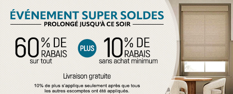 Vente courante chez Stores Selects Canada