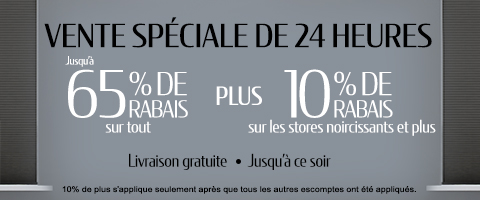Vente courante chez Stores Selects Canada