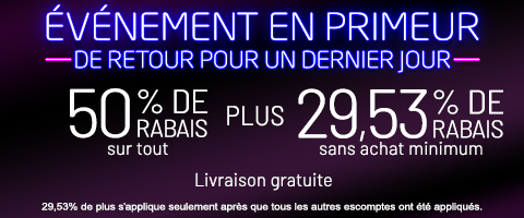 Vente courante chez Stores Selects Canada