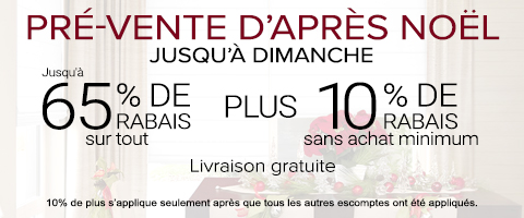 Vente courante chez Stores Selects Canada