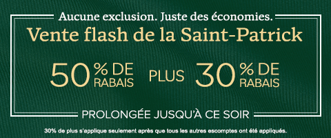 Vente courante chez Stores Selects Canada