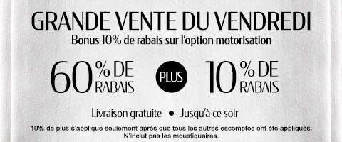 Vente courante chez Stores Selects Canada