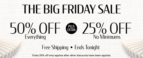 Current sale at Select Blinds Canada