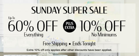 Current sale at Select Blinds Canada