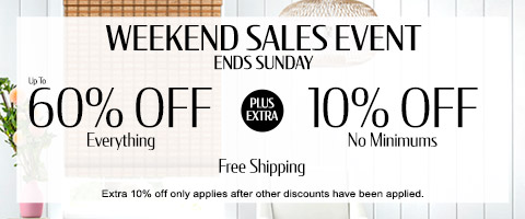 Current sale at Select Blinds Canada