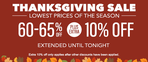 Current sale at Select Blinds Canada