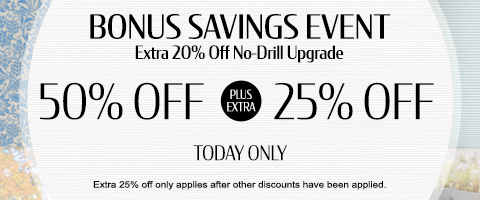 Current sale at Select Blinds Canada