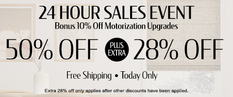 Current sale at Select Blinds Canada