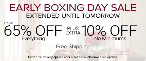 Current sale at Select Blinds Canada