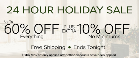 Current sale at Select Blinds Canada