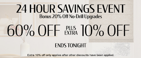 Current sale at Select Blinds Canada