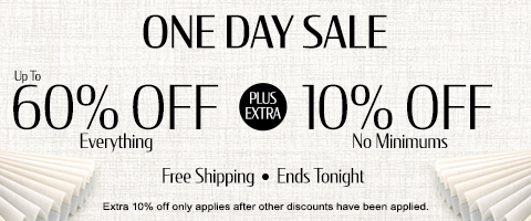 Current sale at Select Blinds Canada