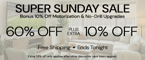 Current sale at Select Blinds Canada