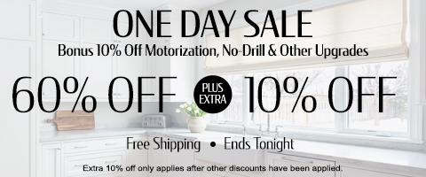 Current sale at Select Blinds Canada