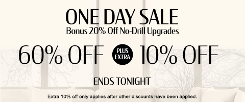 Current sale at Select Blinds Canada