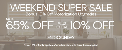 Current sale at Select Blinds Canada