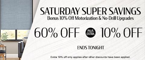 Current sale at Select Blinds Canada