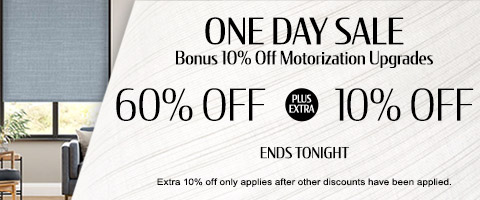 Current sale at Select Blinds Canada