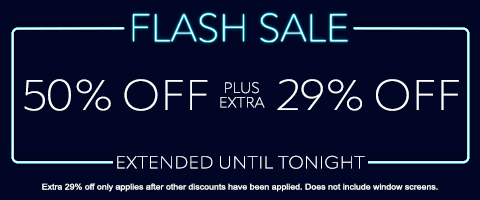 Current sale at Select Blinds Canada