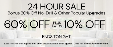 Current sale at Select Blinds Canada