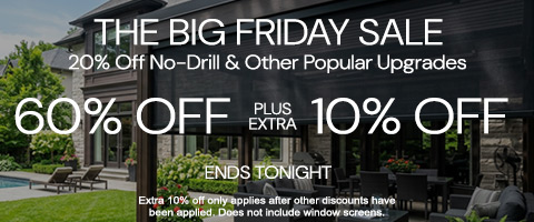Current sale at Select Blinds Canada