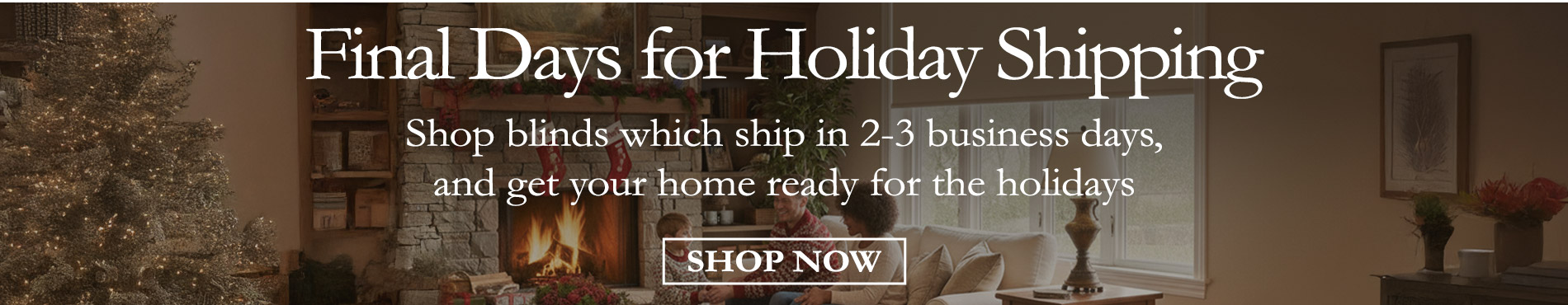 Quick Ship for the Holidays