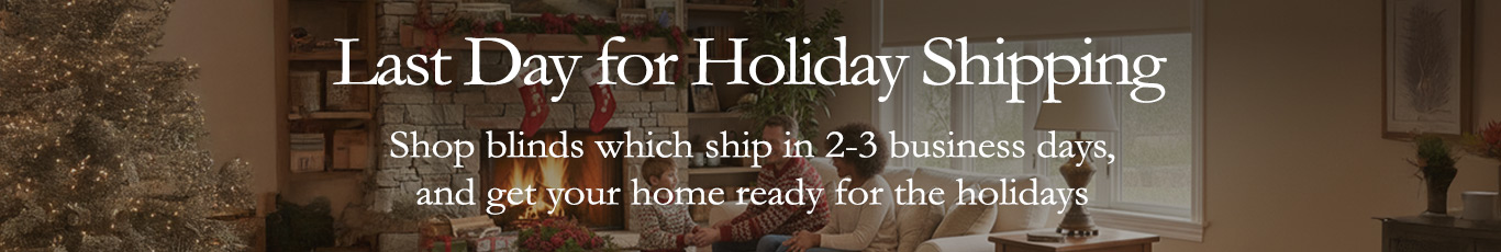 Quick ship for the holidays