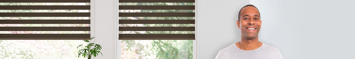  See why our zebra blinds and sheer shades are rated 4.7/5 by hundreds of customers