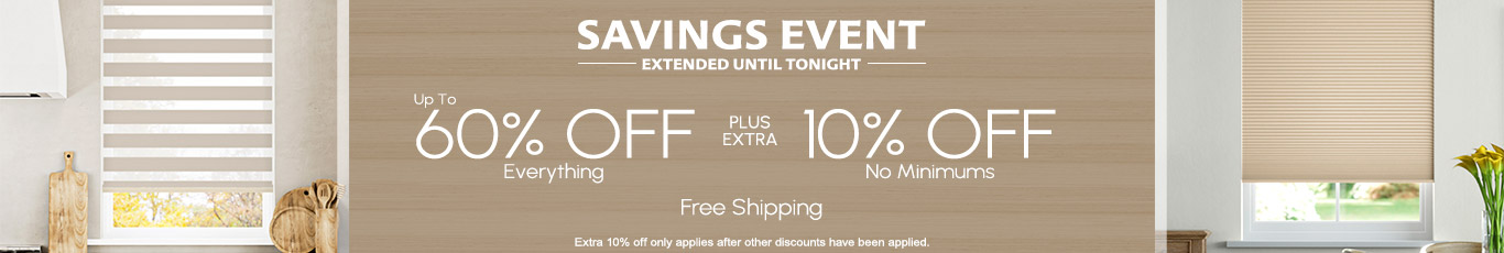 Save up to 60% + extra 10% off everything